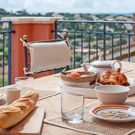 Les Cigales - Terrasse, Golf & Piscine * سانت ماكسيم